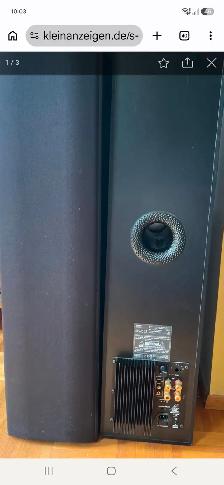 B&W Model DM605s2 ( biuld in subwoofer Active power ) - Photo 4