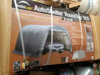 10X20 Shelter Logic Garage $300.00