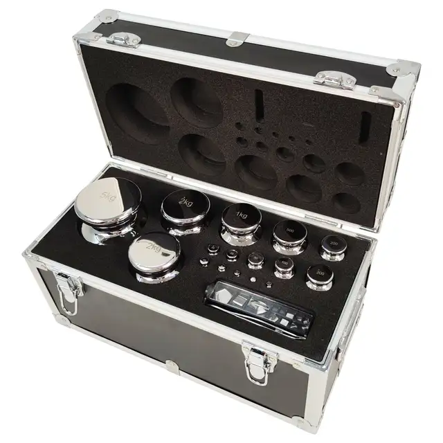 F1 Grade 1mg-5kg Stainless Steel Calibration Weight Kit 251080