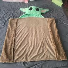 Star Wars Grogu Hooded Blanket