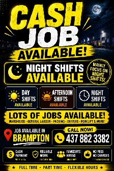 General Labour Jobs in Brampton