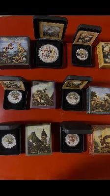 Silver dragons for sale