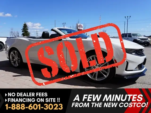 2020 Chevrolet Camaro RALLY SPORT (RS) - LOADED - SUMMER READY!
