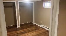 One bedroom basement apartment