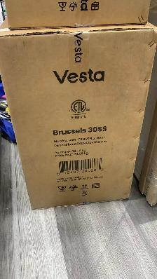 Wall Mount  Range Hood - 30' Vesta  800 CFM  VRH-BRUSSELS-30SS. - Photo 2