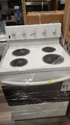 Stove - 30' Element 5.0 Cu Ft EECR34MEW-CA - Coil Electric Range
