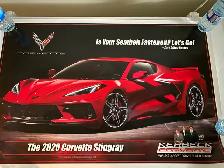 2020 Corvette C8 Posters, original dealer C8 release posters - Photo 6