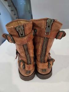 Womens FRYE Veronica Motorcycle Boots  size 6.5 - Photo 2