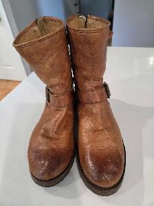 Womens FRYE Veronica Motorcycle Boots  size 6.5 - Photo 4