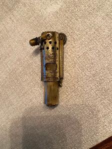 4 Vintage lighters, trench lighter , Scripto Vu-lighter Lark 501 - Photo 3