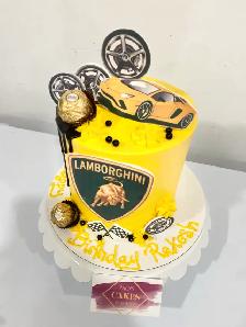 Lamborghini cake, Custom Cakes Cars brand decoration - Photo 3