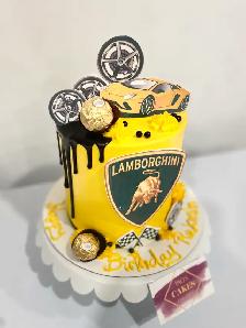 Lamborghini cake, Custom Cakes Cars brand decoration - Photo 4