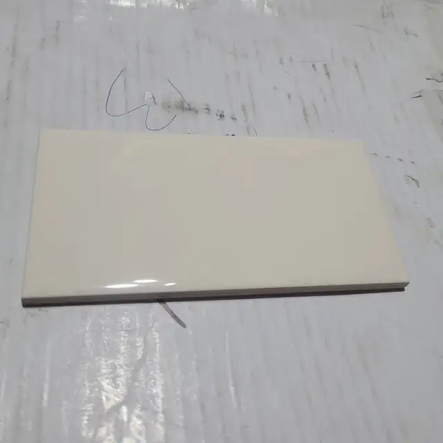 New Subway TileSubway Tile ,Clolor Cream Size: 3' × 6'