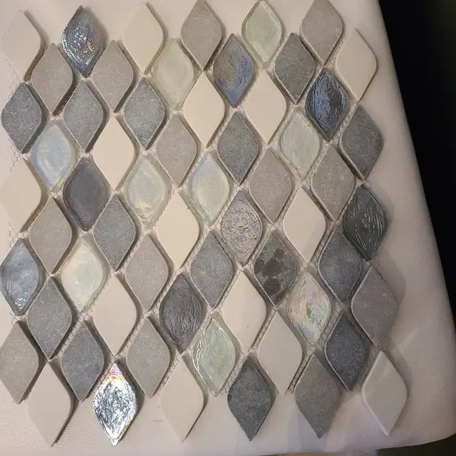 Stone & Glass Mosaic Tile 12'×12'