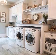 We Build Any Closet, Laundry, Office, Fireplace, Mudroom Cabinet - Photo 8