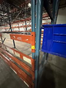 PALLET RACKING BLOW OUT - 10' tall x 44' wide w/ 8' long beams - Photo 3