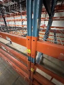 PALLET RACKING BLOW OUT - 10' tall x 44' wide w/ 8' long beams - Photo 5