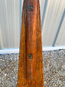 Vintage 1920’s-30’s Winnipeg Beach row boat oars , amazing piece - Photo 4