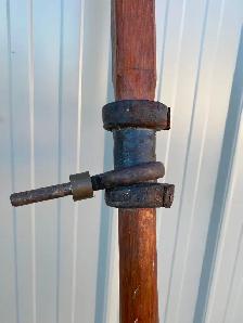 Vintage 1920’s-30’s Winnipeg Beach row boat oars , amazing piece - Photo 7