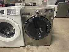 Laveuse seule frontale stainless LG ( remis a neuf )