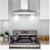 AirX Premium 30' Wall Mount Range Hood – 750 CFM Stainless steel - Photo 3
