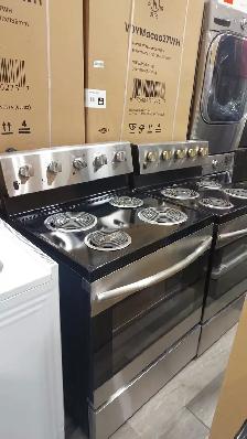 Stove - 30' Element 5.0 Cu Ft. EECR34MES Coil Range - SS