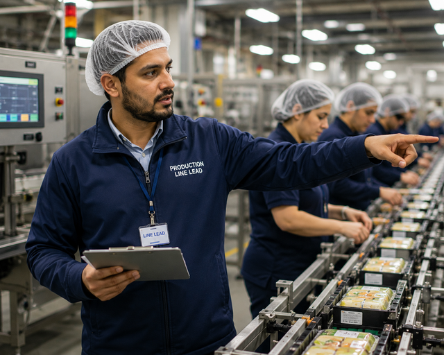 Production Line LEAD - Food Company