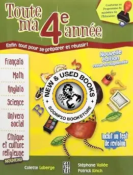 Toute ma 4e année nouvelle édition 9782896423118