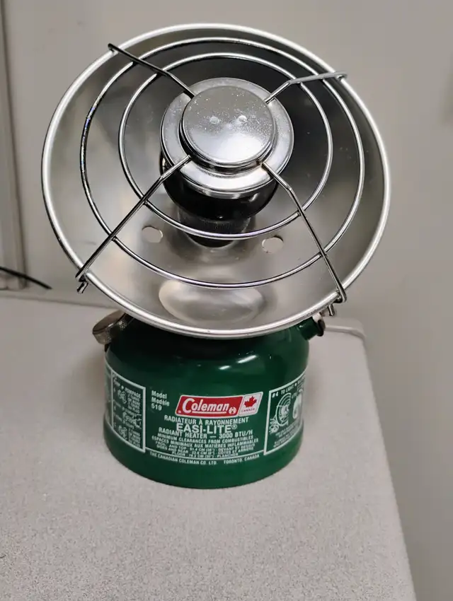 Coleman 519 easi lite heater for sale