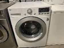 Laveuse seule frontale blanche LG ( remis a neuf )