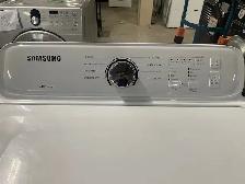 Laveuse seule top load blanche sans agitateur Samsung - Photo 2