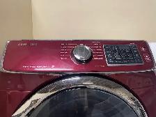 Laveuse sécheuse frontales rouges vin Samsung ( remis a neuf ) - Photo 2