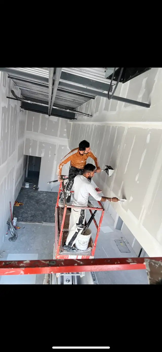 drywall and mudding