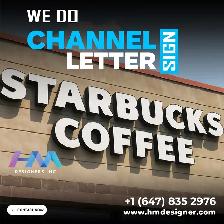 Channel Letters – Custom 3D Signs