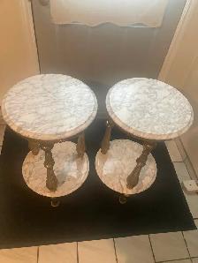 2 marble tables for sale , made in Italy ! - Photo 2