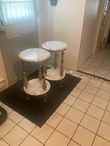 2 marble tables for sale , made in Italy ! - Photo 3