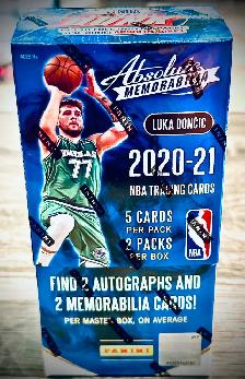 2020-21 Absolute Basketball Hobby Box Sealed-