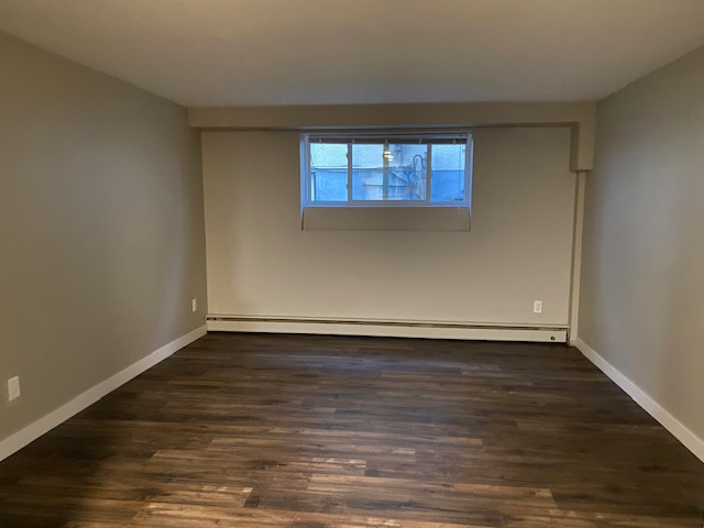South side two bedroom lower level unit