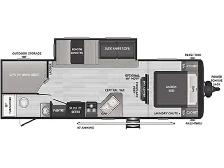 2022 Keystone RV Hideout 272BH, DUAL ENTRY, REAR BUNKS, SLEEPS 6 - Photo 2
