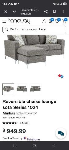 sofa minhas blue - Photo 4