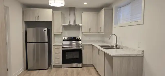 3 ½ neuf à louer style condo. Dispo maintenant. Électros inclus