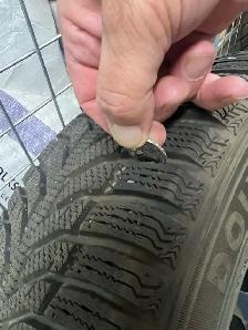 Doublestar Winterking DW08 used tires on rim. used. - Photo 3