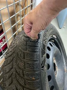 Doublestar Winterking DW08 used tires on rim. used. - Photo 6