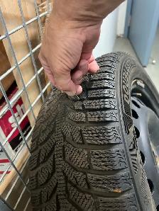 Doublestar Winterking DW08 used tires on rim. used. - Photo 7