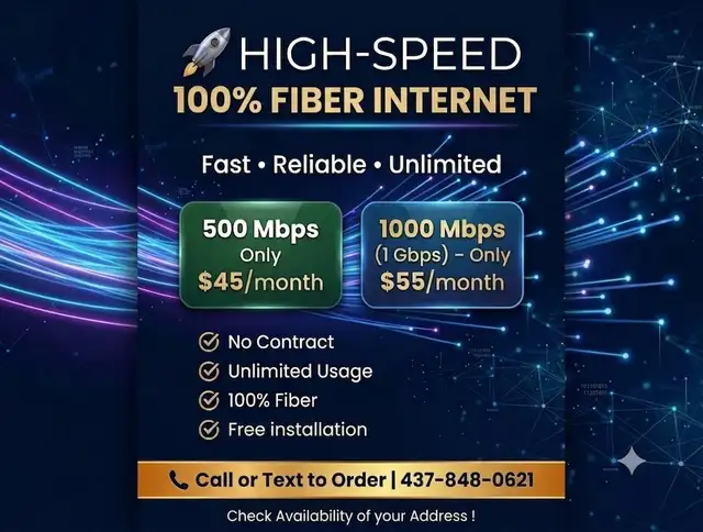 FIBER HOME INTERNET DEAL