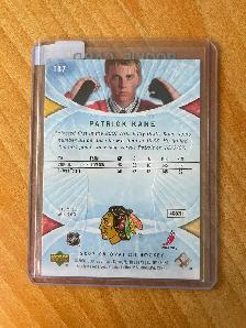 2007-08 Upper Deck Ovation #187 Patrick Kane RC Blackhawks - Photo 2
