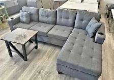 New L Shaped Sectional 4 Seater sofa With Free Delivery