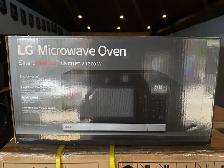 LG "21" Black Stainless Steel Countertop Microwave