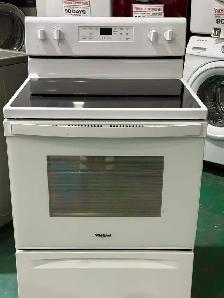 Reconditioned Whirlpool Glass Top Stove (S4358) $495 - Photo 2