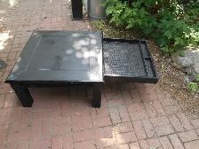 3x3 foot marble slab 3/4' thick on a games/craft/prep table - Photo 3